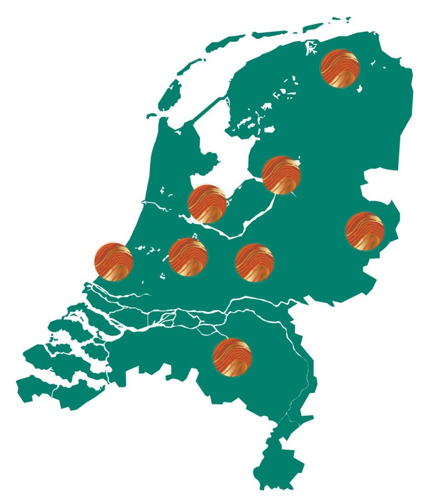 Edusenca kaart Nederland 1